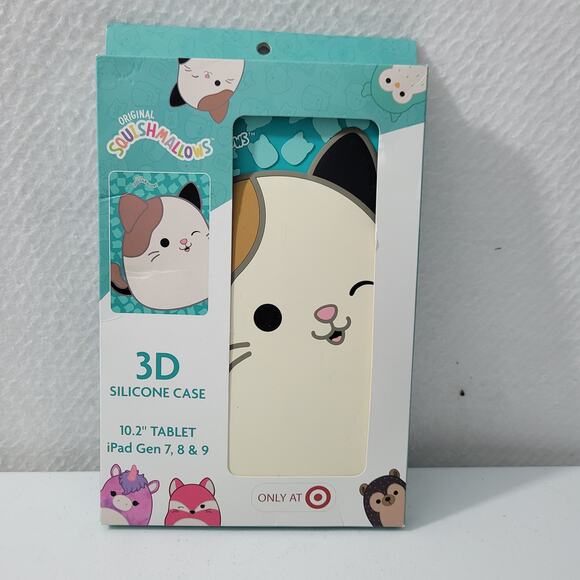 Komar Kids Other - Original Squishmallows 3D Silicone 10.2 Case for Ipad Gen 7, 8, & 9  112624-1M1